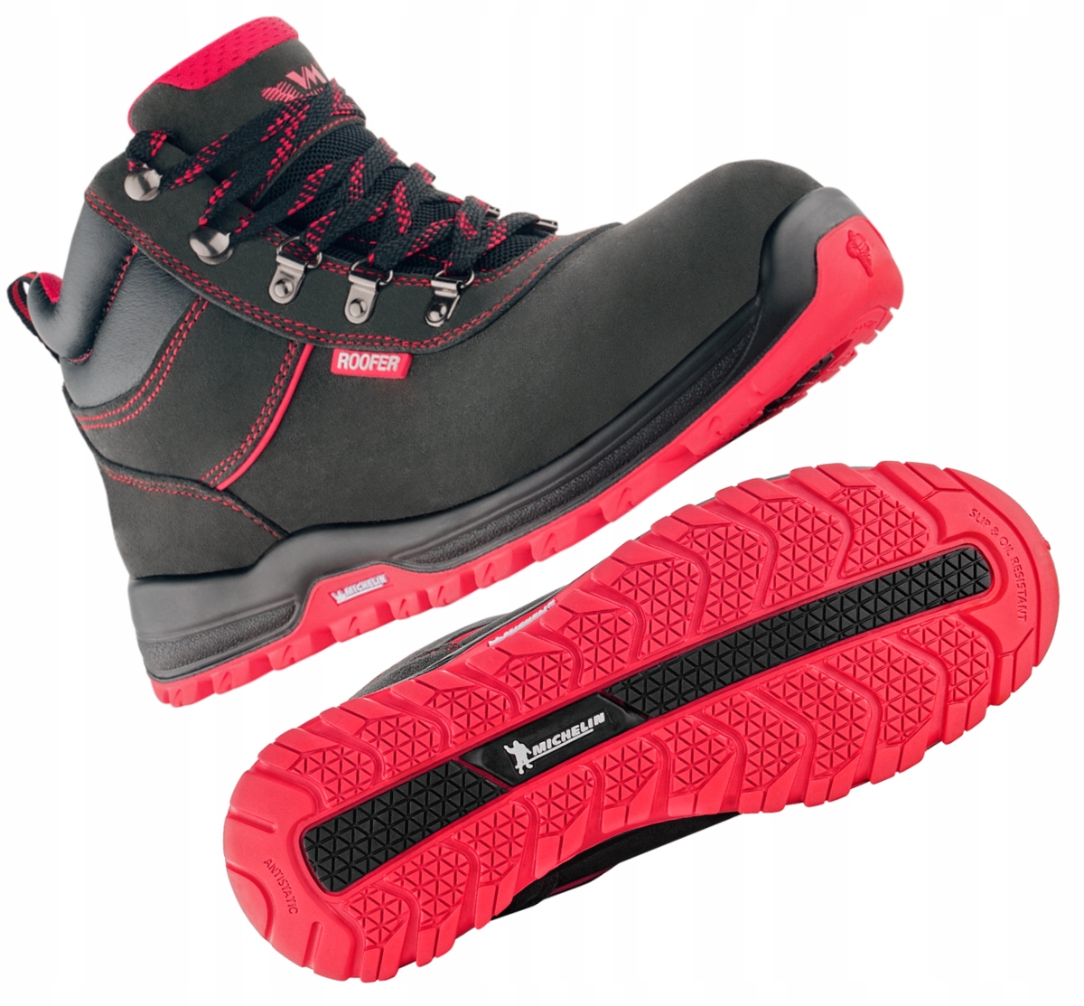 Pracovná obuv čižmy VM FOOTWEAR MICHELIN BONN O1PL FO SR 8190 veľkosť 47